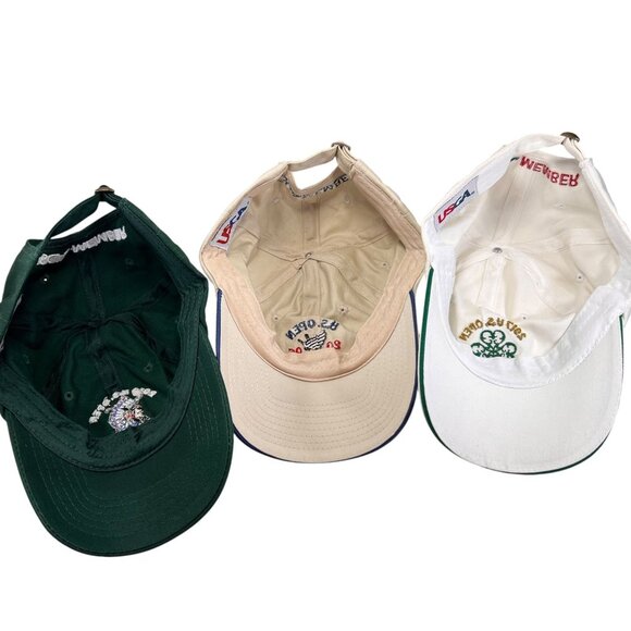 US Open Golf Hat Lot of 3 2017 Erin Hills 2018 Shinnecock 2006 Winged Foot Strap - Picture 9 of 13